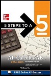5 Steps to a 5, AP Calculus AB, 2015 by William Ma